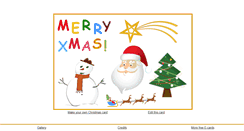 Desktop Screenshot of christmas.customcards.biz