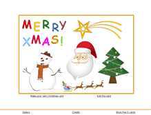 Tablet Screenshot of christmas.customcards.biz