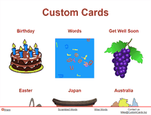 Tablet Screenshot of customcards.biz